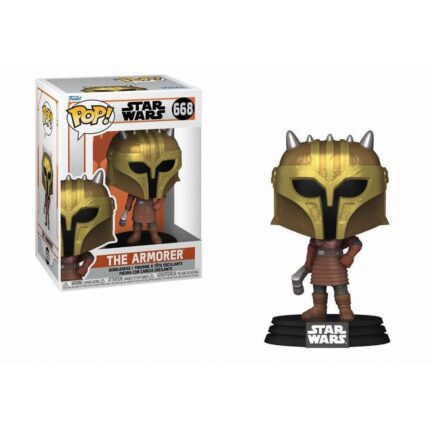 FUNKO POP! Star Wars: The Mandalorian S10 - The Armorer (Special Edition) #717 Bobble-Head Vinyl Figure