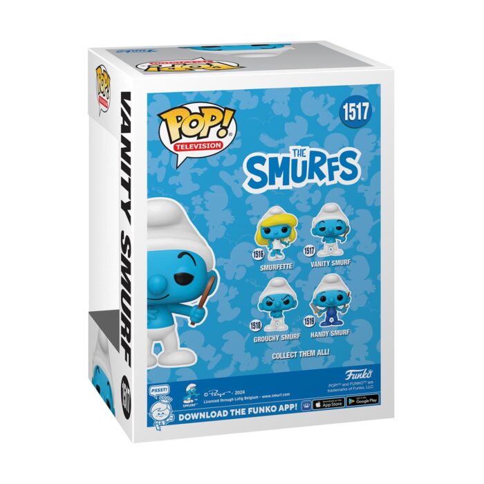 FUNKO POP! Television: The Smurfs - Vanity Smurf #1517 Vinyl Figure - Image 2
