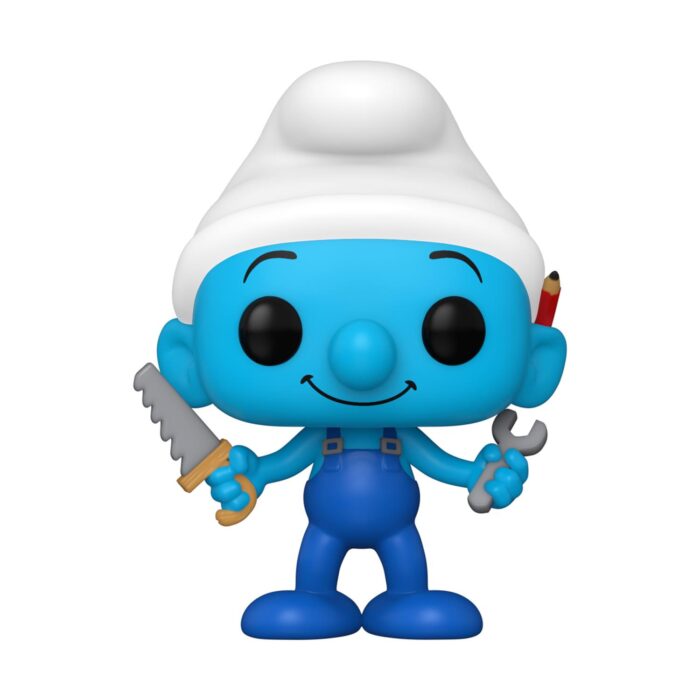 FUNKO POP! Television: The Smurfs - Handy Smurf #1519 Vinyl Figure - Image 3