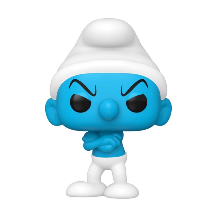 FUNKO POP! Television: The Smurfs - Grouchy Smurf #1518 Vinyl Figure - Image 4