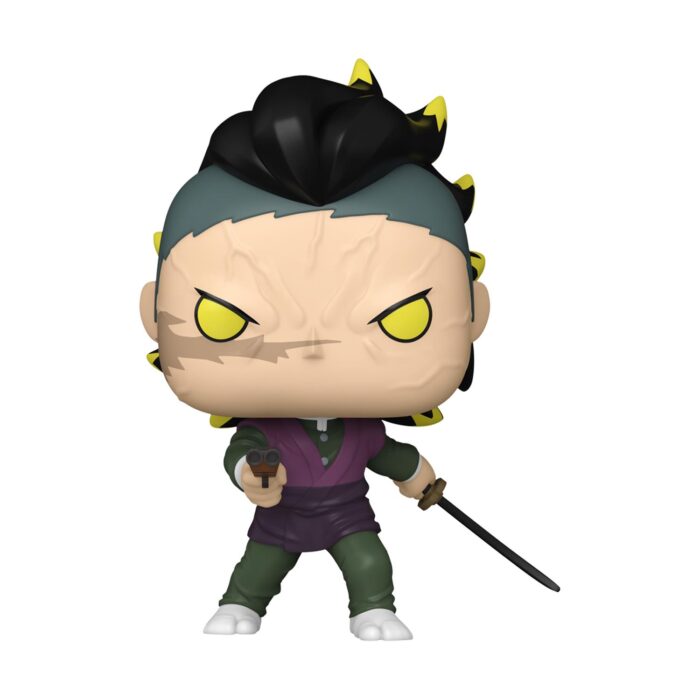 FUNKO POP! Animation: Demon Slayer- Genya Shinazugawa (Demon Form) #1851 Vinyl Figure - Image 3