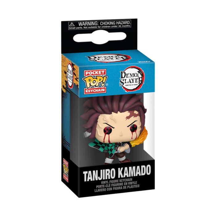 FUNKO POCKET POP! : Demon Slayer - Tanjiro Kamado (Sun Breathing) Vinyl Figure Keychain