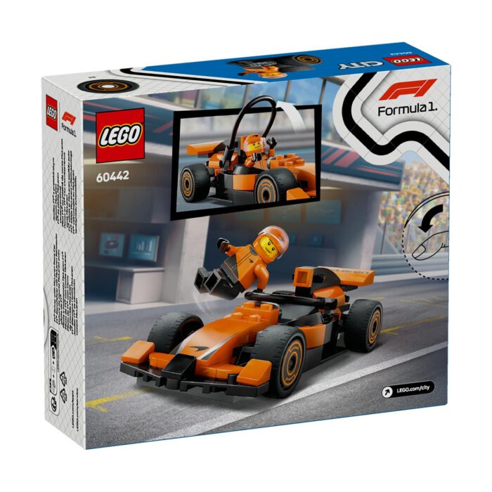 LEGO® City: Οδηγός F1® με Αγωνιστικό Αυτοκίνητο McLaren (60442) - Image 3