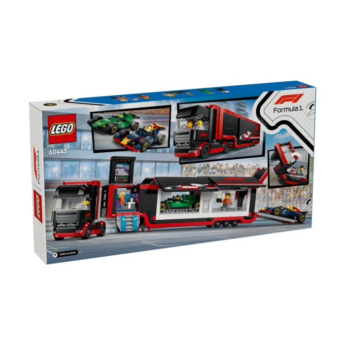 LEGO® City: Φορτηγό F1® με Αυτοκίνητα RB20 & AMR24 F1® (60445) - Image 3