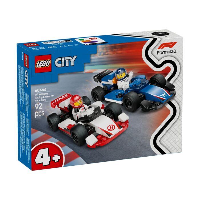 LEGO® City: Αγωνιστικά Αυτοκίνητα F1® Williams Racing & Haas F1® (60464) - Image 4