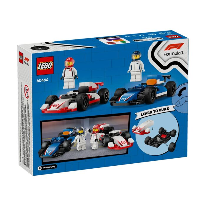 LEGO® City: Αγωνιστικά Αυτοκίνητα F1® Williams Racing & Haas F1® (60464) - Image 3