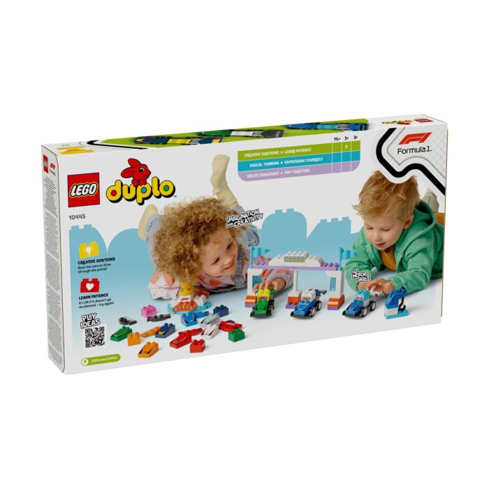 LEGO® DUPLO® Town: Αγωνιστικά Αυτοκίνητα και Οδηγοί Ομάδας F1® (10445) - Image 3