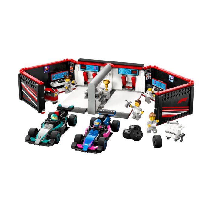 LEGO® City: Γκαράζ F1® & Αυτοκίνητα Mercedes-AMG & Alpine (60444) - Image 2