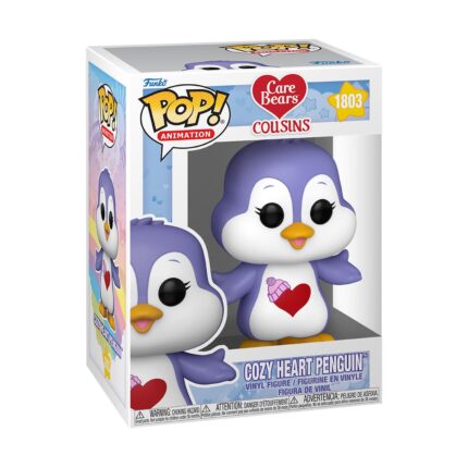 FUNKO POP! Animation: Care Bears Cousins - Cozy Heart Penguin #1803 Vinyl Figure