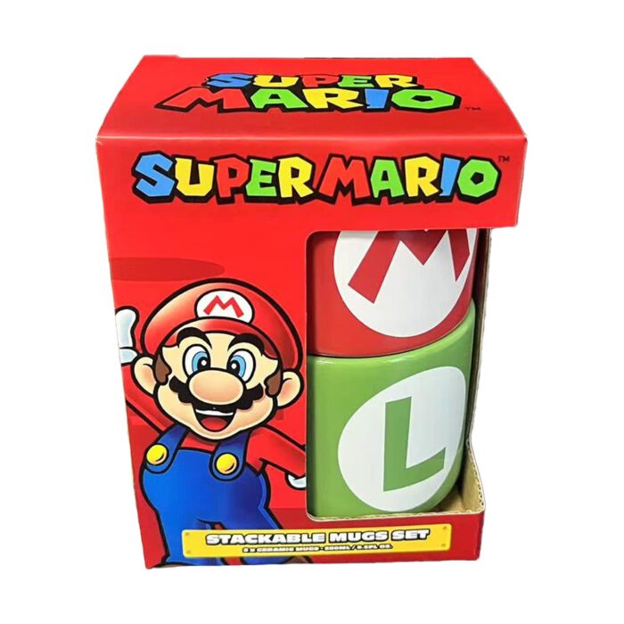 Κεραμικές Κούπες- Nintendo: Super Mario (Mario Luigi Initial) - Stackable Mugs Set (GP86738) - Image 2