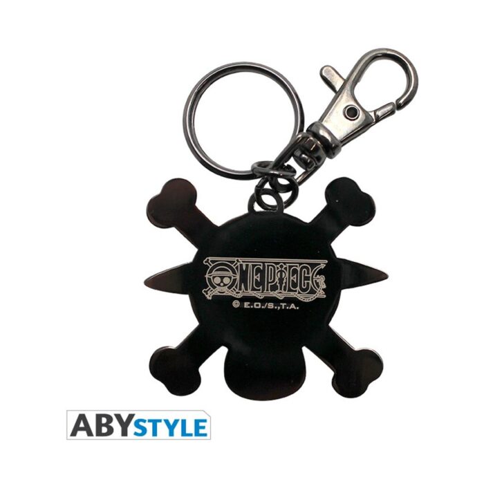 One Piece - Skull - Luffy Metal Keychain - Image 2