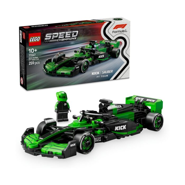 LEGO® Speed Champions: Αγωνιστικό Αυτοκίνητο Kick Sauber F1® Team C44 (77247)