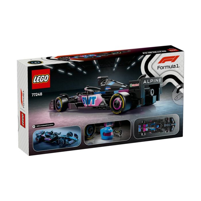 LEGO® Speed Champions: Αγωνιστικό Αυτοκίνητο Bwt Alpine F1® Team A524 (77248) - Image 3
