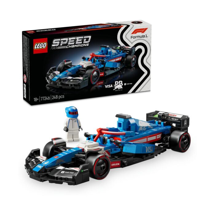 LEGO® Speed Champions: Αγωνιστικό Αυτοκίνητο Visa Cash App Rb Vcarb 01 F1® (77246)