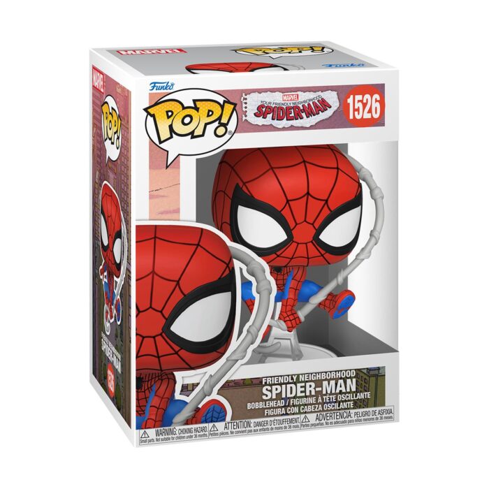 FUNKO POP! Marvel: Friendly Neighborhood Spider-Man - Spider-Man(Final Suit) #1526 Vinyl Figure
