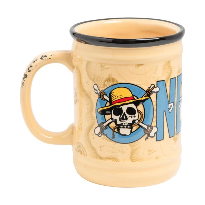 ΚΕΡΑΜΙΚΗ ΚΟΥΠΑ  ¨ONE PIECE - Jolly Roger Shaped Mug ¨ 350ml.