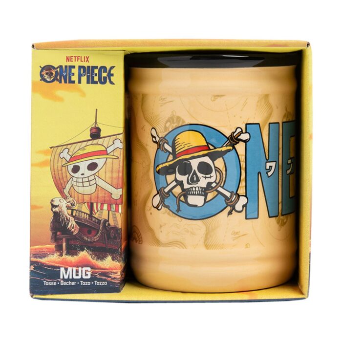 ΚΕΡΑΜΙΚΗ ΚΟΥΠΑ  ¨ONE PIECE - Jolly Roger Shaped Mug ¨ 350ml. - Image 3