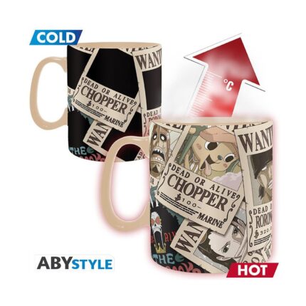 ΚΕΡΑΜΙΚΗ ΚΟΥΠΑ  ¨One Piece - Wanted Heat Change Mug ¨ 460ml.
