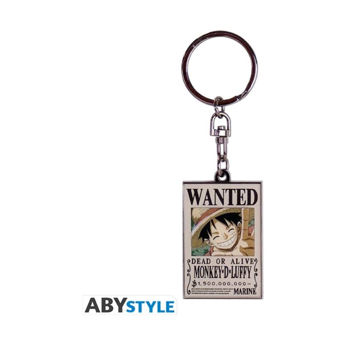One Piece - Wanted Luffy Keychain
