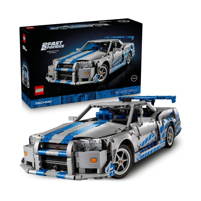 LEGO® Technic™: 2 Fast 2 Furious Αυτοκίνητο Nissan Skyline GT-R (R34) (42210) - Image 5