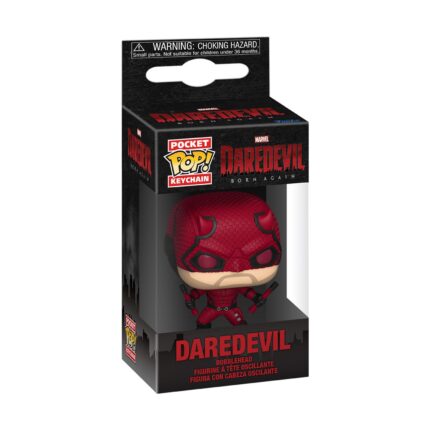 FUNKO POCKET POP! :Marvel: Daredevil Born Again - Daredevil Bobble-Head Vinyl Figure Keychain