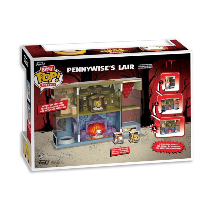 FUNKO BITTY POP! Box: IT - Pennywise's Lair Vinyl Figures - Image 2