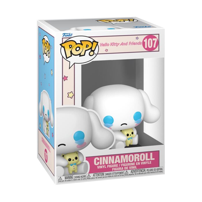 FUNKO POP! Sanrio: Hello Kitty and Friends - Cinnamoroll #107 Vinyl Figure