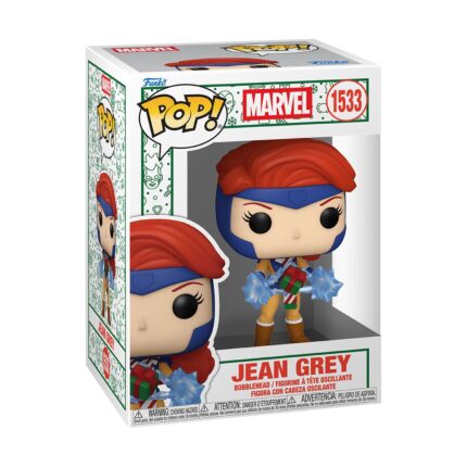 FUNKO POP! Marvel: Marvel Holidays - Jean Grey #1533 Bobble-Head Vinyl Figure