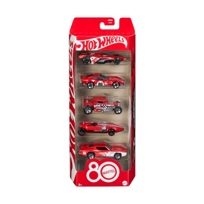 Mattel Hot Wheels: Hot Wheels 5 - Mattel 80  Vehicles Set
