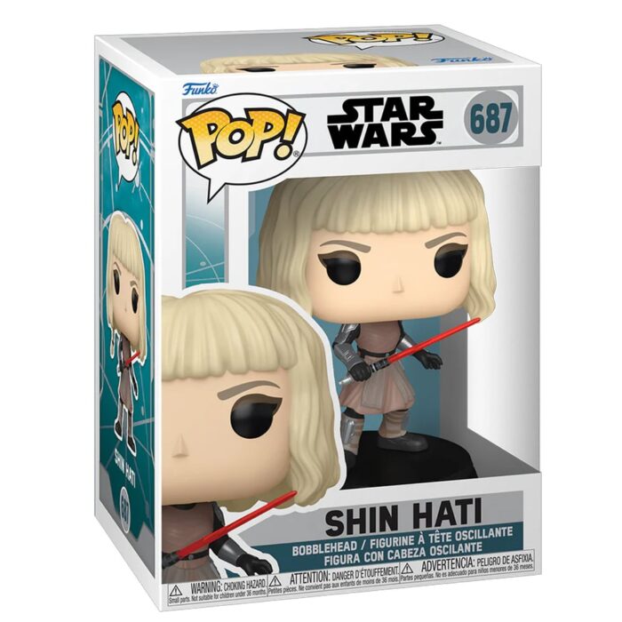 FUNKO POP! Disney: Star Wars Ahsoka S2 - Shin Hati #687 Bobble-Head Vinyl Figure