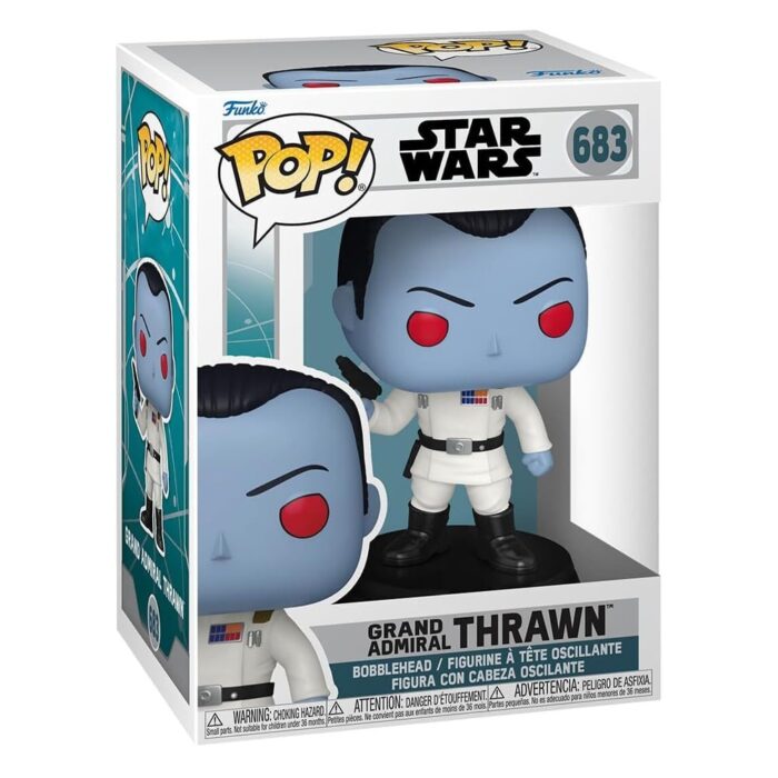 FUNKO POP! Disney: Star Wars Ahsoka S2 - Grand Admiral Thrawn # 683 Bobble-Head Vinyl Figure