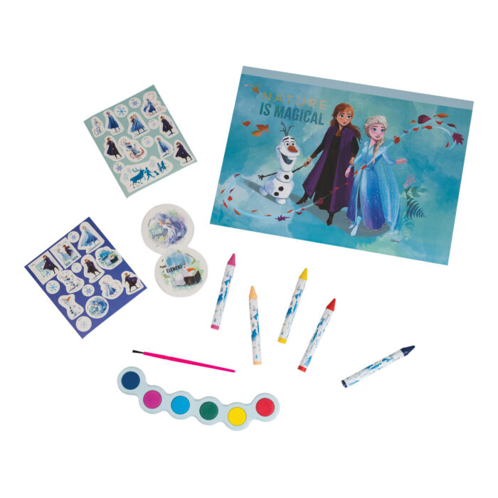 ΣΕΤ ΖΩΓΡΑΦΙΚΗΣ ΣΕ ΔΙΑΦΑΝΗ ΤΣΑΝΤΑ “Frozen” - Image 7