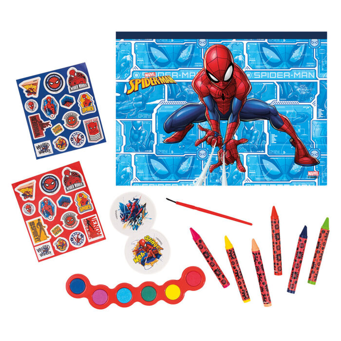 ΣΕΤ ΖΩΓΡΑΦΙΚΗΣ ΣΕ ΔΙΑΦΑΝΗ ΤΣΑΝΤΑ “Disney Spiderman” - Image 6