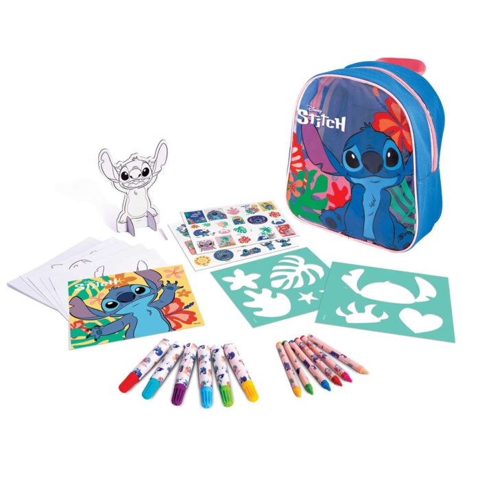 ΣΕΤ ΖΩΓΡΑΦΙΚΗΣ KAI BACKPACK “Stitch” - Image 7