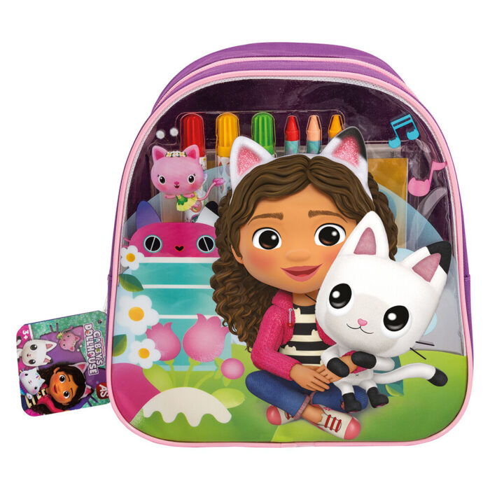 ΣΕΤ ΖΩΓΡΑΦΙΚΗΣ KAI BACKPACK “Gabby's Dollhouse”