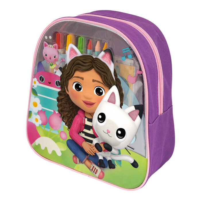 ΣΕΤ ΖΩΓΡΑΦΙΚΗΣ KAI BACKPACK “Gabby's Dollhouse” - Image 4