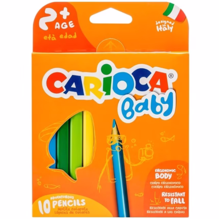 CARIOCA: ΞΥΛΟΜΠΟΓΙΕΣ “BABY” ΣΕΤ 10 ΧΡΩΜΑΤΩΝ