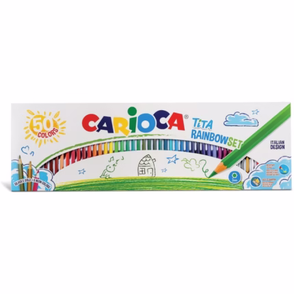 CARIOCA: ΟΙΚΟΛΟΓΙΚΕΣ ΞΥΛΟΜΠΟΓΙΕΣ “TITA” ΣΕΤ 50 ΧΡΩΜΑΤΩΝ