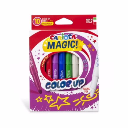 CARIOCA: ΜΑΡΚΑΔΟΡΟΙ "MAGIC COLOR UP", ΣΕΤ 10 ΤΕΜΑΧΊΩΝ.