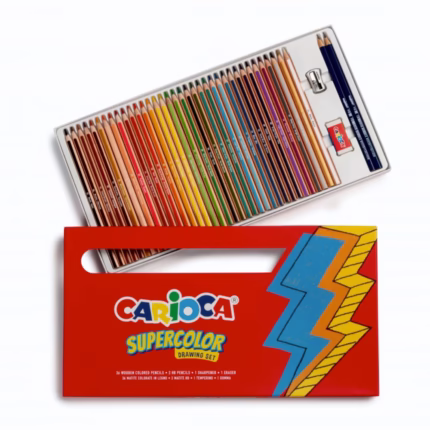 CARIOCA: ΞΥΛΟΜΠΟΓΙΕΣ “SUPERCOLOR” ΣΕΤ 40 ΧΡΩΜΑΤΩΝ