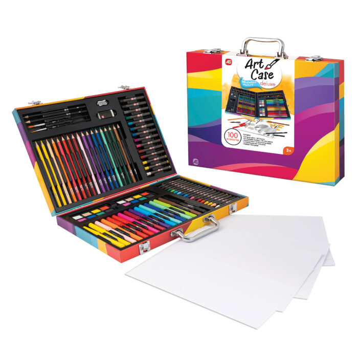 DELUXE ΚΑΣΕΤΙΝΑ ΖΩΓΡΑΦΙΚΗΣ “RAINBOW” ΜΕ 100 ΑΞΕΣΟΥΑΡ - Image 6