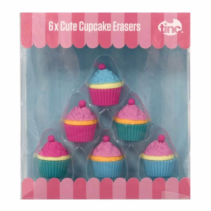 TINC: ΓΟΜΕΣ “CUPCAKES” ΣΕ ΚΟΥΤΙ ΜΕ 6 ΔΙΑΦΟΡΕΤΙΚΑ ΣΧΕΔΙΑ