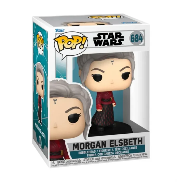 FUNKO POP! Disney: Star Wars Ahsoka S2 - Morgan Elsbeth #684 Bobble-Head Vinyl Figure