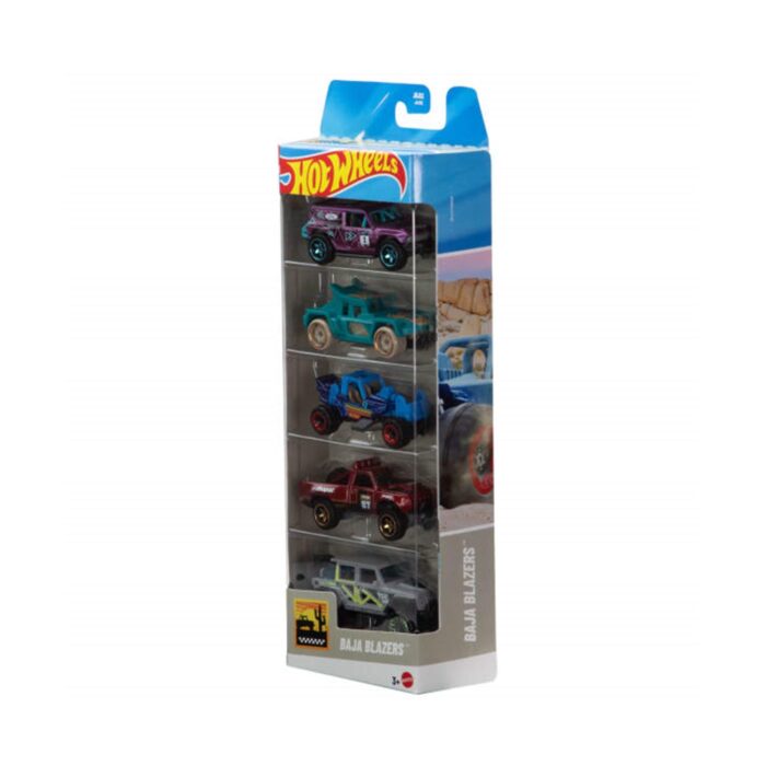 Mattel Hot Wheels - Baja Blazers (Set Of 5)