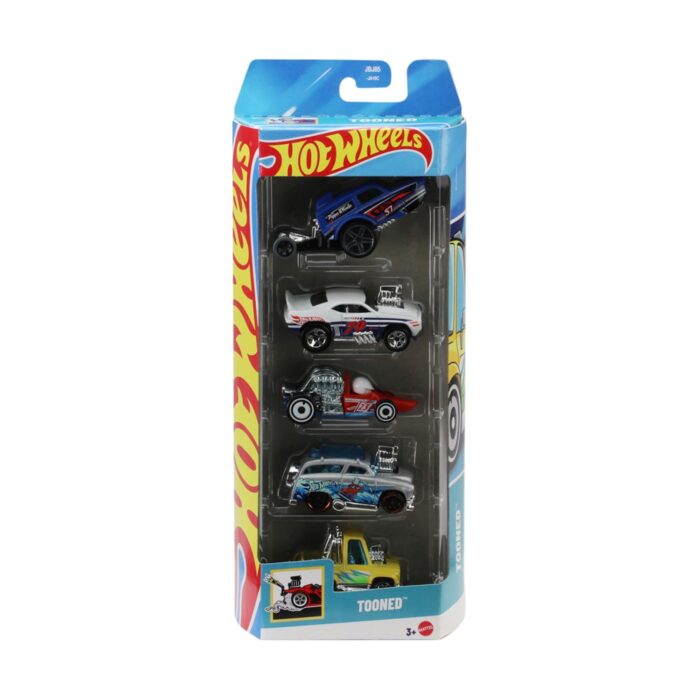 Mattel Hot Wheels - Tooned (Set Of 5)