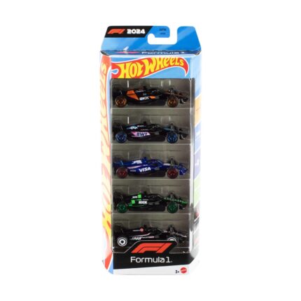 Mattel Hot Wheels: Hot Wheels 5 - Formula 1 (F1) Vehicles Set