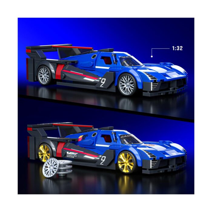 Mattel Hot Wheels: Speed Series Brick Shop - Cadillac Project GTP Hypercar Vehicle (JFR89) - Image 5