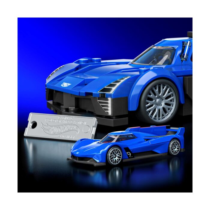 Mattel Hot Wheels: Speed Series Brick Shop - Cadillac Project GTP Hypercar Vehicle (JFR89) - Image 3