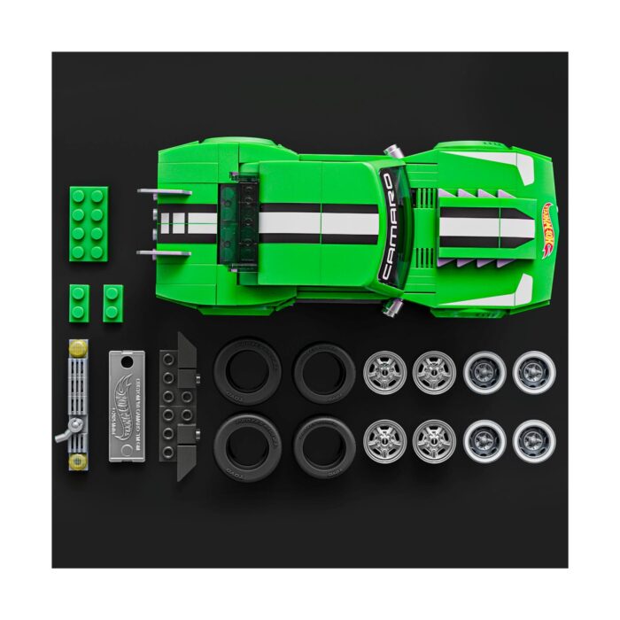 Mattel Hot Wheels: Speed Series Brick Shop - Camaro by Chevrolet Custom '68 Camaro Vehicle (JFT16) - Image 5