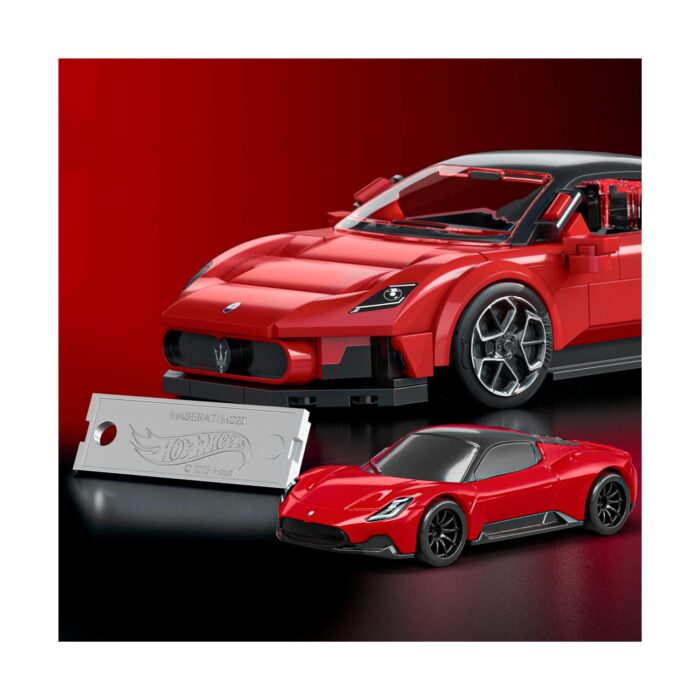 Mattel Hot Wheels: Speed Series Brick Shop - Maserati MC20 Vehicle (JFR90) - Image 3